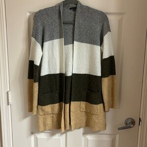 Striped cardigan